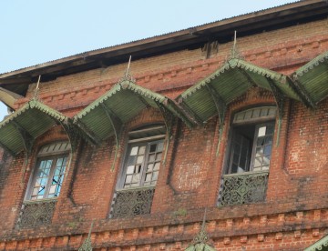 Yangon's former railway headquarters. Photo: Sian Powell